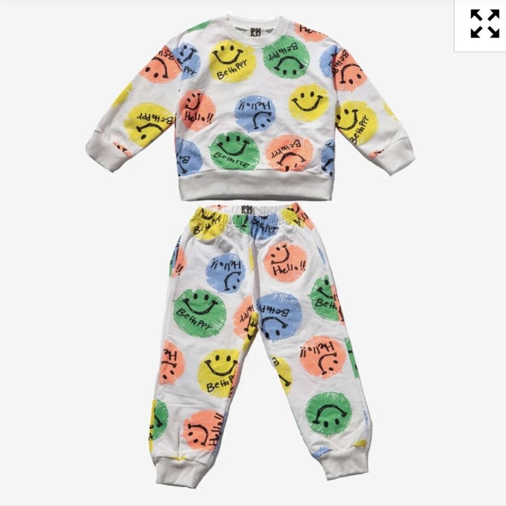 🆕NWT PH PLAY White Be Happy Set